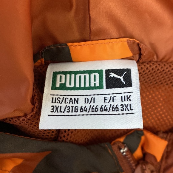 Sale!🛍️NWOT Pullover Windbreaker-Orange Camo Print - Picture 10 of 10